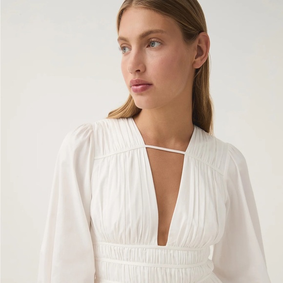 Aje Fallingwater Ruched Mini Dress Dresses from Aje, - Picture 2 of 5